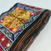 ruban de dentelle brodé, tissu africain, appliques de couture, garniture ronde, chapeau, sac, accessoires vestisens
