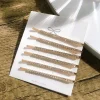 pinces à cheveux en métal strass brillant pour femmes, épingles à cheveux simples de couleur or argent, accessoires pour cheveux de filles, bijoux