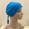 casquette hijab intérieure douce pour femmes musulmanes, chapeau islamique en coton, sous écharpe, bonnet, foulards turcs, couvre chef arabes indiens