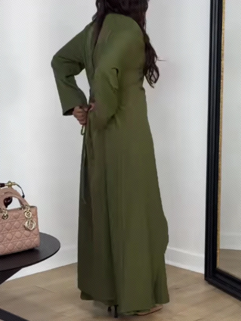 robe de soirée en satin pour femmes musulmanes, col rond, simple, 2 pièces, abaya modeste, caftan, nouvelle collection, robe de soirée formelle avec boutons