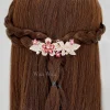 Épingle à cheveux en métal biscuits pour femmes, pince à cheveux de printemps, accessoires pour cheveux pour femmes, queue de cheval, cordon de cheval, vêtements de sauna à la mode, y0517