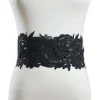 Ceinture large en dentelle pour femmes, ceinture Obi, style Boho