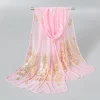 Écharpe bronzante paon 170cm x 60cm, châle élégant et fin et respirant pour femmes, protection solaire coupe vent, serviette de plage de voyage