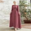 abaya de luxe avec perles pour femmes musulmanes, caftan islamique, vêtements de prière modestes, ramadan, eid, dubaï