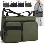 Sac à main Messenger Hobos étanche pour homme, sac initié, grande capacité, haute qualité