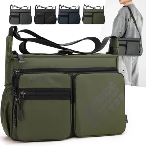 Sac à main Messenger Hobos étanche pour homme, sac initié, grande capacité, haute qualité