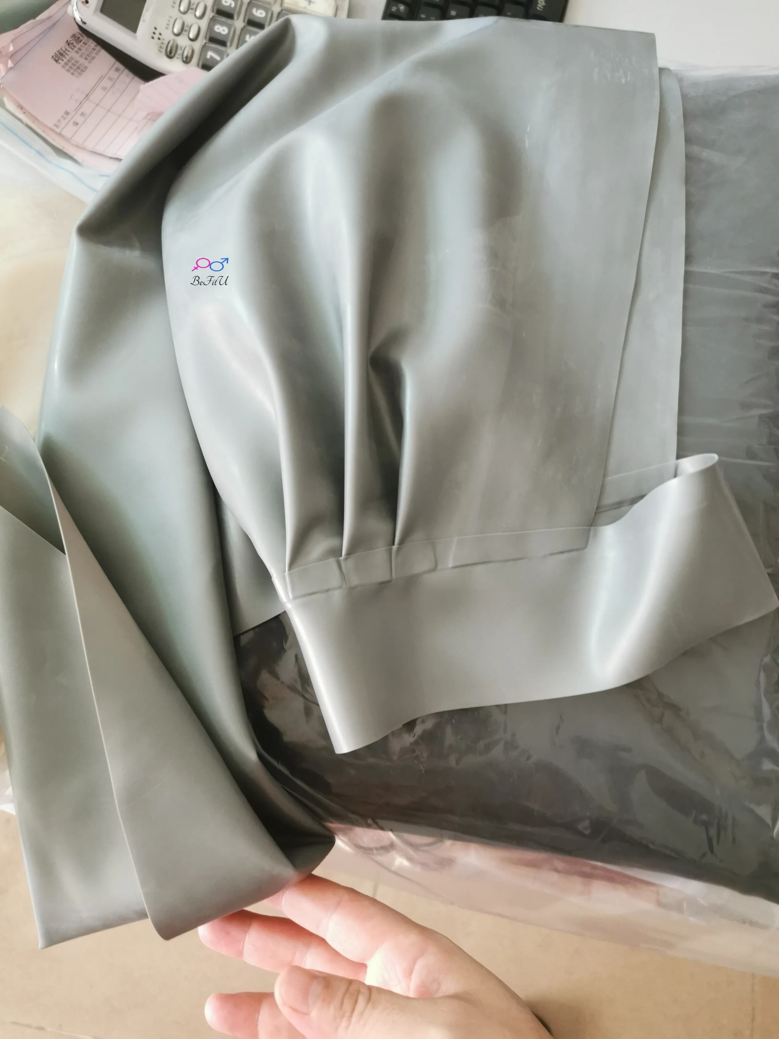 Chapeaux en Latex Hijab à Capuche, Robe de Tête Faite à la Main, Écharpe de Nonne, Encolure de la raq Personnalisée