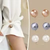 Épingles de sûreté antidérapantes en perles, 8 pièces, broche de décoration pour robe, épingles de fixation de taille, réglage du col, écharpe, mode de sécurité