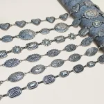 Chaîne de taille rétro argentée, accessoire, ceinture de chaîne en métal pour femmes, jupes polyvalentes assorties, pantalons, ceinture en cuir fin, tendance, nouvelle collection été