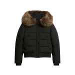 Manteaux en coton à capuche pour femme, fausse fourrure moelleuse, fermeture éclair, vêtements d&rsquo;extérieur Vintage, tendance, chaud, décontracté, vêtements chics d&rsquo;extérieur pour femmes, automne