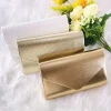 Sac de soirée Design de luxe pour femmes, pochette de jour pour dames, sac à main enveloppe, pochette quotidienne pour fête de mariage, sacs à bandoulière avec chaîne dorée scintillante