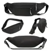 fanny pack en vrac pour femmes et hommes avec sangle réglable, sacs de taille imperméables pour voyage, randonnée, cyclisme, course à pied, sports de plein air