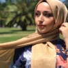 foulard en soie premium pour femmes, châle de luxe, turban pour femmes, 2023