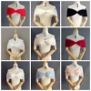 Accessoires de mariage dentelle réglable mariée haussements d&rsquo;épaules hors de l&rsquo;épaule col en v tour de mariage sur mesure haussements d&rsquo;épaules personnalisés