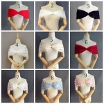 Accessoires de mariage dentelle réglable mariée haussements d&rsquo;épaules hors de l&rsquo;épaule col en v tour de mariage sur mesure haussements d&rsquo;épaules personnalisés