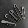 grands épingles tendance pour vêtements, épingles de sûreté en métal, pour robe en jean, écharpe, épingles réglables, accessoires