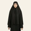 foulard musulman hijab modeste, respirant, léger, enveloppe complète, matériau de haute qualité, résistant aux rides, durable, usage quotidien