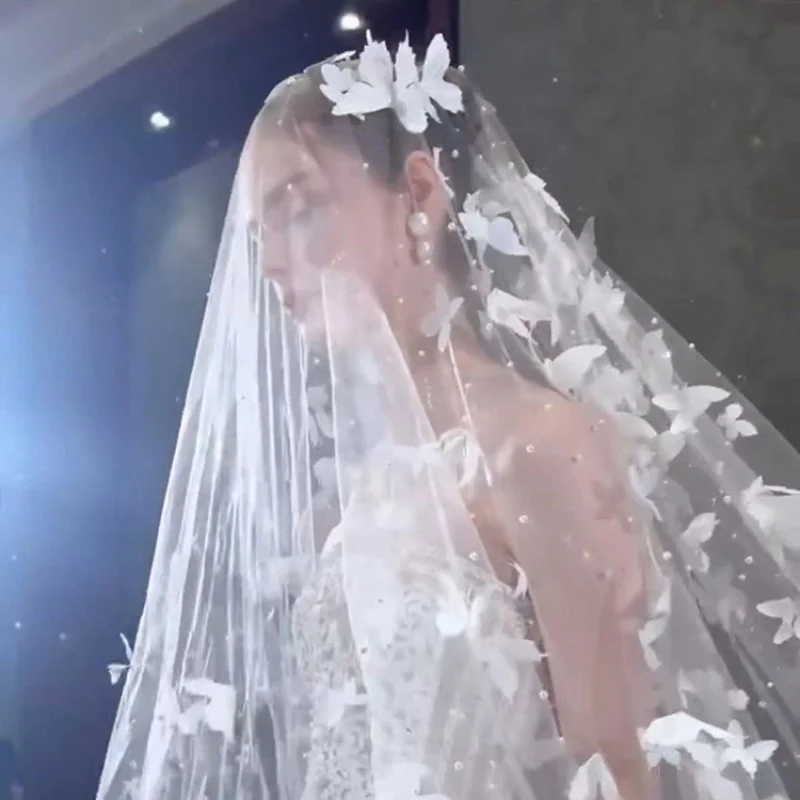 accessoires de mariage sans peignes pour femmes, nœud de voile de mariée, perle