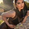 robe longue à capuche pour femmes, cover up de plage, transparente, en maille, sans manches, une pièce, vêtements y2k, noire