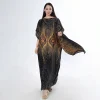 2025 été nouveau décontracté élégant rétro style bohème jupe longue malaisie robes amples musulman abaya automne robe d'été
