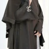 ramadan eid satin papillon abaya damen dubaï luxe islam musulman khimar pour les femmes hijab robe ensemble caftan robe femme musulmane