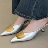 sandales pour femmes 2025 été nouvelle mode de luxe mules décontractées bout fermé confortable talon ouvert résistant à l'usure zapatos de mujer