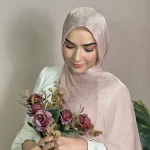 Écharpe longue en mousseline de soie pour femmes malaisiennes, hijab brillant de qualité supérieure, châle froissé, écharpe de sauna respirante islamique féminine