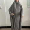 h098 taille libre robe musulmane prier khimar caftan burqa abaya robe hijab moyen orient vêtements
