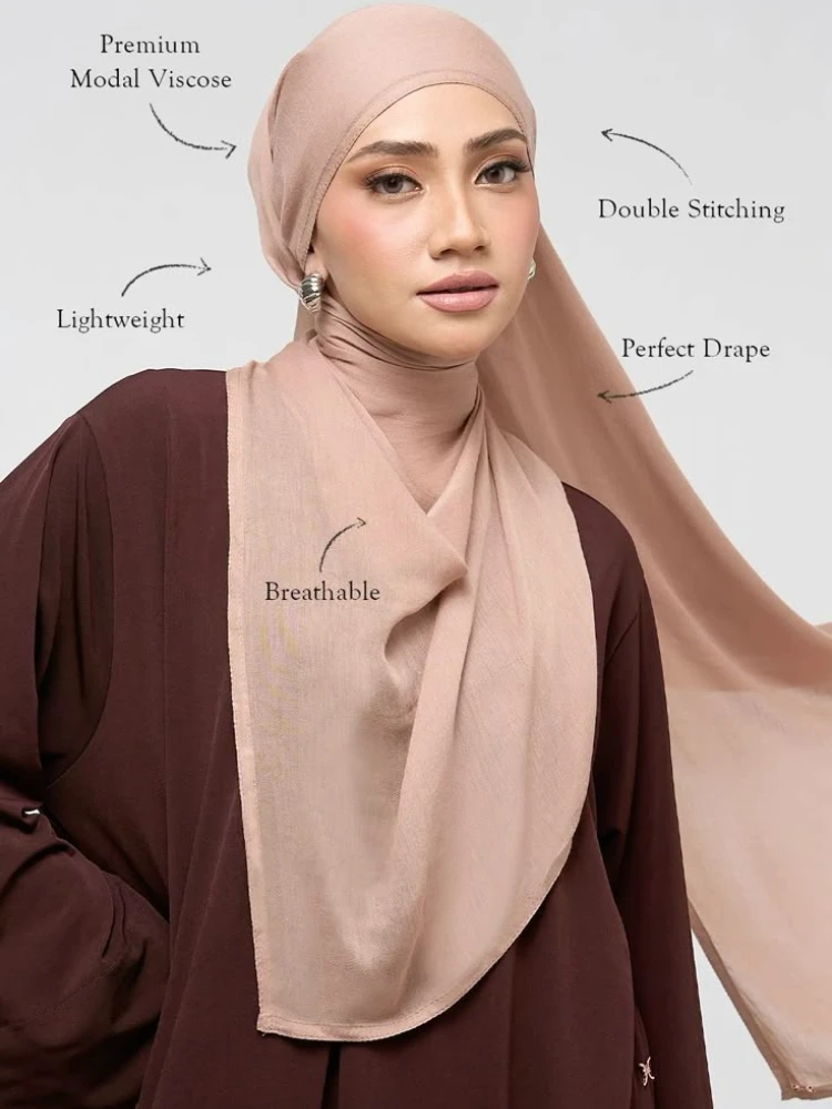 2 pièces ensemble Modal Hijab avec capuchon intérieur rayonne coton Hijabs pour femmes plaine écharpe châles grande taille foulard islamique Turban bandeau 2 pièces ensemble Modal Hijab avec capuchon intérieur rayonne coton Hijabs pour femmes plaine écharpe châles grande taille foulard islamique Turban bandeau
