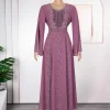 2025 abayas pour femmes dubaï luxe africain musulman robe de mode caftan marocain robes de soirée boubou robe djellaba femme