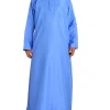 robe longue brodée pour homme musulman, vêtement islamique, eid, jubba thobe, ramadan, kaftan, kimono, arabie saoudite, abaya, dubaï, turquie