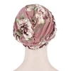 hijabs musulmans pour femmes, foulard en soie de lait doux au toucher avec motif de fleurs, vêtements adaptés, légèrement extensible et confortable