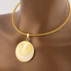 ensemble de bijoux de dubaï pour femmes, couleur or, nigeria, collier et boucles d'oreilles de luxe, bijoux pour fête de mariage, cadeau de remise de diplôme, tendance
