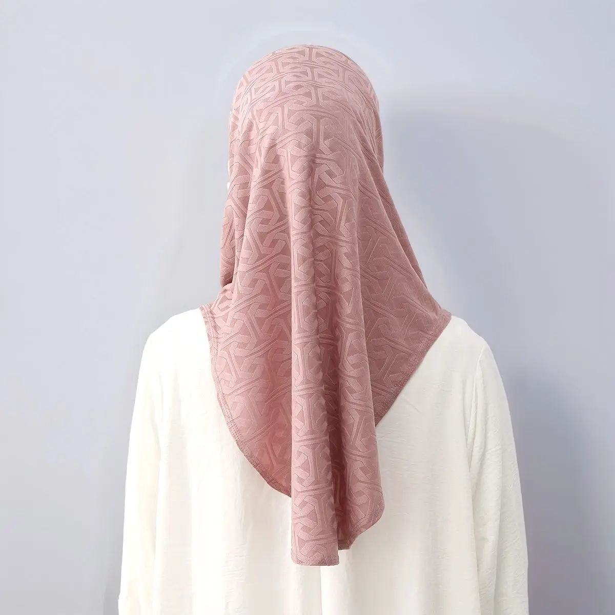 mode broderie florale coton hijab instantané pour les femmes musulmanes foulard solide bandeau casquette intérieure bonnet turban bandana eid