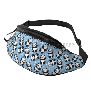 Sac banane KrasnoFanny Animal pour homme et femme, sac de taille, ceinture réglable, sacs de poitrine décontractés, sacs banane, voyage, sport, randonnée, mignon