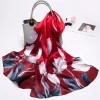 foulard en soie pure 100% pour femmes, châles et enveloppes de marque de luxe pour dames, hijab en soie véritable pashimina mûrier naturel, 2022