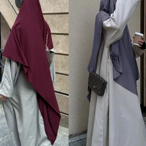 Écharpe hijab pour femmes musulmanes du moyen-orient, arabe dubaï abaya ramadan, jersey doux, turban africain Islam khimar sauna