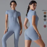 Body de sport pour femmes, combinaison de Yoga, respirant, séchage rapide, vêtements de sport, Push Up, entraînement