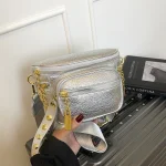 Sac de taille noir grande capacité, sac de poitrine antivol pour femmes, sac de selle de styliste en cuir Pu, sacs à ceinture banane