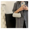 wedding bridal beaded women evening bag dinner bag chain shoulder handbags elegant rhinestones clutch egg shape evening bag