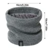 mode femmes tricoté écharpe solide cachemire comme hiver snood foulards dame chaud épais unisexe hommes cou écharpes anneau