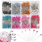 Pearl illac-Épingles de positionnement multicolores, accessoires de couture faits à la main, outils de courtepointe pour vêtements, bricolage, TMZ
