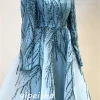 robe de bal à col haut pour célébrité, paillettes, paillettes, longueur au sol, organza, personnalisé