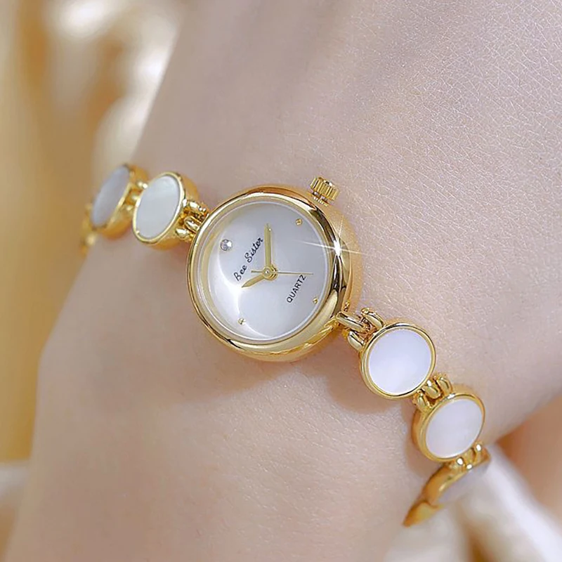 femmes bracelet montre 2025 nouveauté pour dames montre bracelet or créatif élégant mode dropshpping femme horloge femmes montre