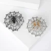 broches araignée en strass pour femmes et hommes, épingles de banquet en perles d'insectes, pour sac à dos en émail, bijoux cadeaux de fête d'halloween