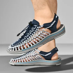 2025 été hommes sandales en cuir véritable hommes chaussures décontractées en plein air hommes sandales en cuir pour hommes chaussures de plage chaussures pour hommes romaines