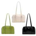 Sacs à main grande capacité en cuir PU pour femmes, sac à bandoulière, sac d&rsquo;école quotidien décontracté pour adolescents