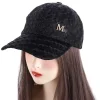 casquette de baseball en maille pour filles et femmes, chapeau d'extérieur réglable et décontracté, coréen, fleur, visière en dentelle