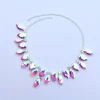collier avec pendentif en strass ab brcorporelle, Élégant, exquis, luxe, ix, mariée, mariage, grands bijoux, accessoires