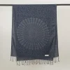 foulard pashmina de luxe pour femmes musulmanes, styles bohémien, châle enveloppant, paisley, fleurs jacquard, glands, hijab